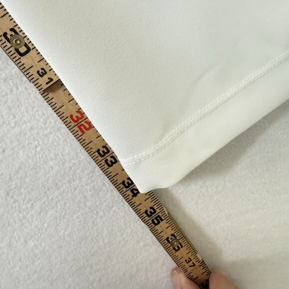 ATM Anthony Thomas Melillo Cotton Wide Leg Pants Trousers White Small - Picture 6 of 10